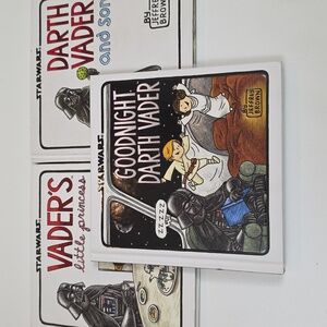 Star Wars Darth Vader Hardcover Books - Little Princess, Son, And Good Night